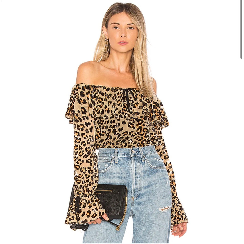 House of Harlow 1960 X Revolve Vada Bodysuit